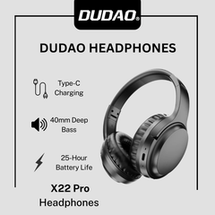 Dudao X22 Pro ANC Bluetooth 5.3 Wireless Headphones