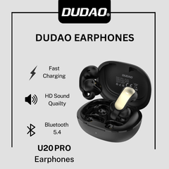 DUDAO U20 PRO ANC OWS Earphones – Bluetooth 5.4, Open‑Wear, Long Battery