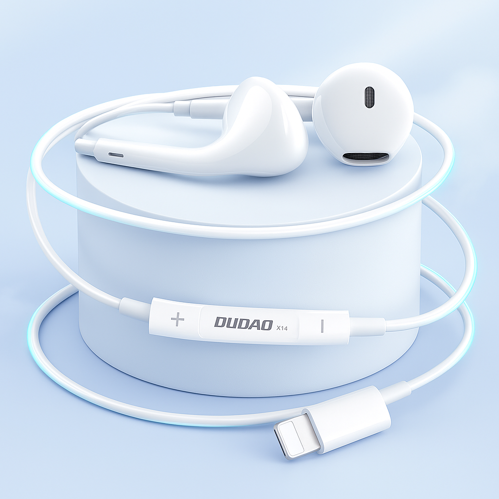 Buy DUDAO X14+ Lightning Earpods | Best Earbuds & Earpods in Pakistan