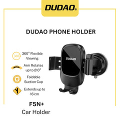 F5N+ Gravity Suction Mobile Holder | Strong Car Phone Holder