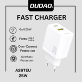 Buy Dudao A26TEU 25W Fast Mobile Charger