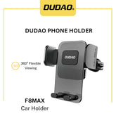 Dudao F8Max Gravity Car Phone Holder – 360° Air Vent Mount