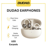 DUDAO U20 OWS Earphones With Charging Case