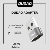 Dudao L16AC USB Type-C to USB Adapter – Black