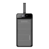 Dudao K8+ 50000 mAh High Capacity Power Bank – 3×USB Outputs, LED Display