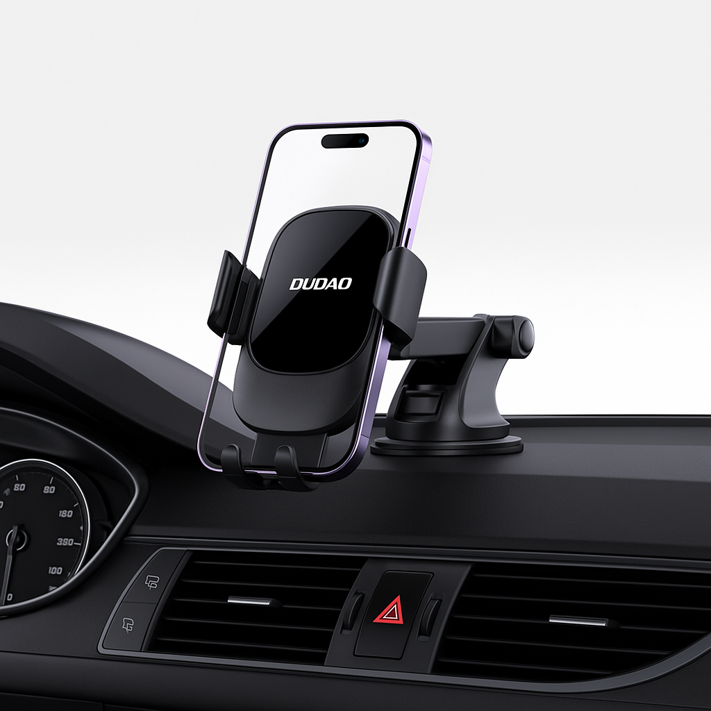 DUDAO F5N+ Suction Gravity Car Phone Holder with 360° Multi-Angle Rotation