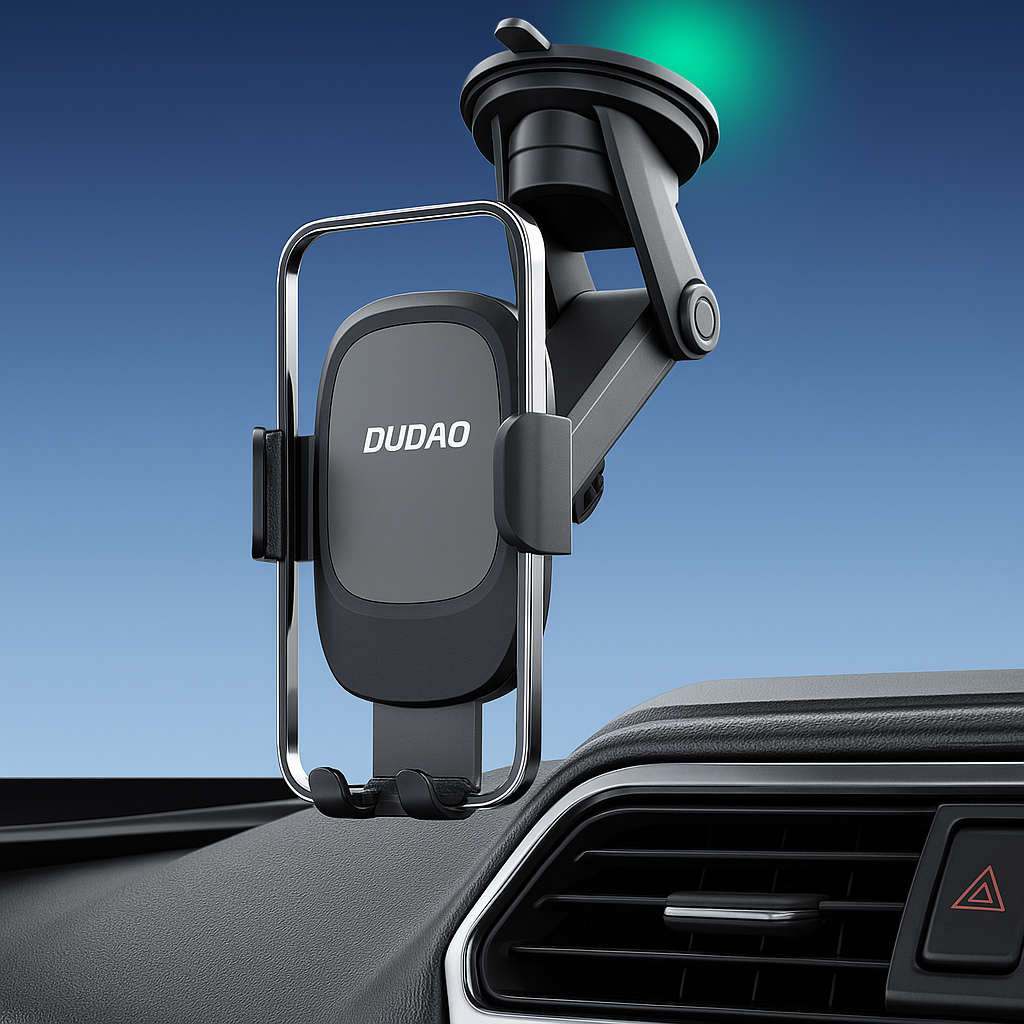 DUDAO F5N+ Suction Gravity Car Phone Holder with 360° Multi-Angle Rotation
