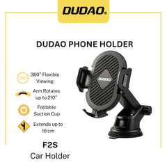 F2S Foldable Suction Cup Car Phone Holder