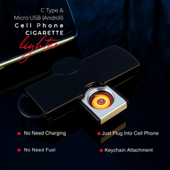 Cell Phone Cigarette Lighter Type-C