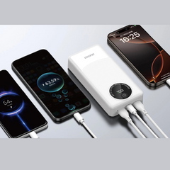 Dudao K12Pro 20000 mAh Power Bank with 22.5W Power Delivery – White