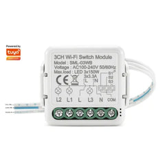 3 Gang WiFi Smart Switch 10A