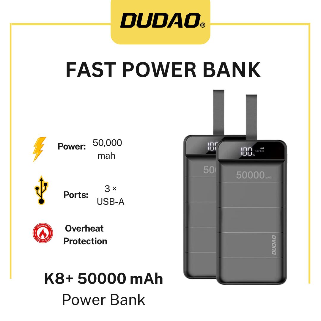50000mAh Power Bank – Latest Power Bank 50000mAh price in Pakistan