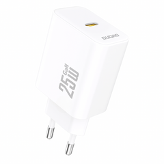 Dudao A27 25 W GaN USB‑C Wall Charger – White