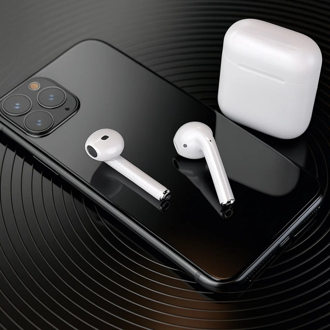 Dudao U10B TWS Earbuds – White, Comfort Fit, Auto-Pause, Long Battery