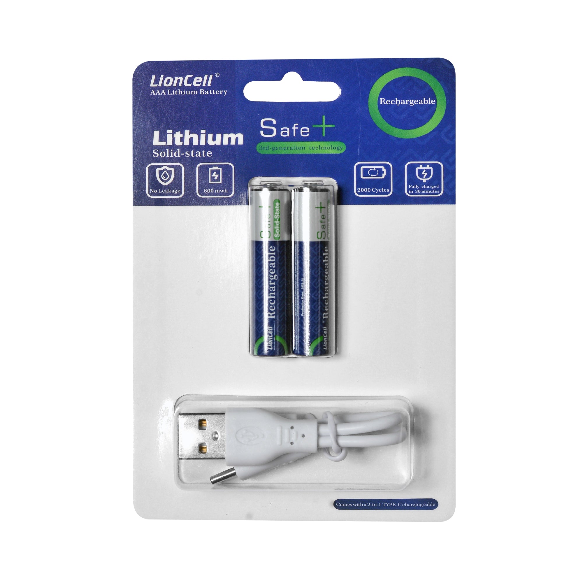 AAA Rechargeable Cells