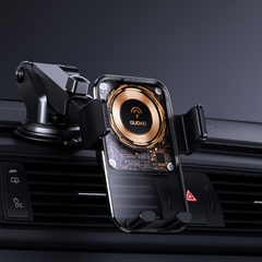 DUDAO 2IN1 15W Fast Wireless Charging Car Holder