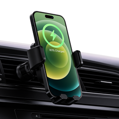 DUDAO 2IN1 15W Fast Wireless Charging Car Holder
