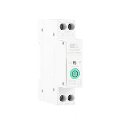 Smart WiFi Circuit Breaker With Voltage Protection 63A 1P+N