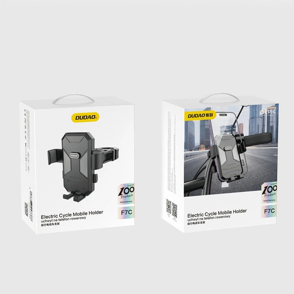 Bike & Motorcycle Mobile Holder Dudao F7C – Durable and Adjustable Phone Mount