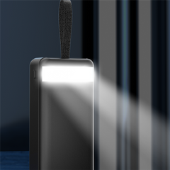 Dudao K8+ 50000 mAh High Capacity Power Bank – 3×USB Outputs, LED Display